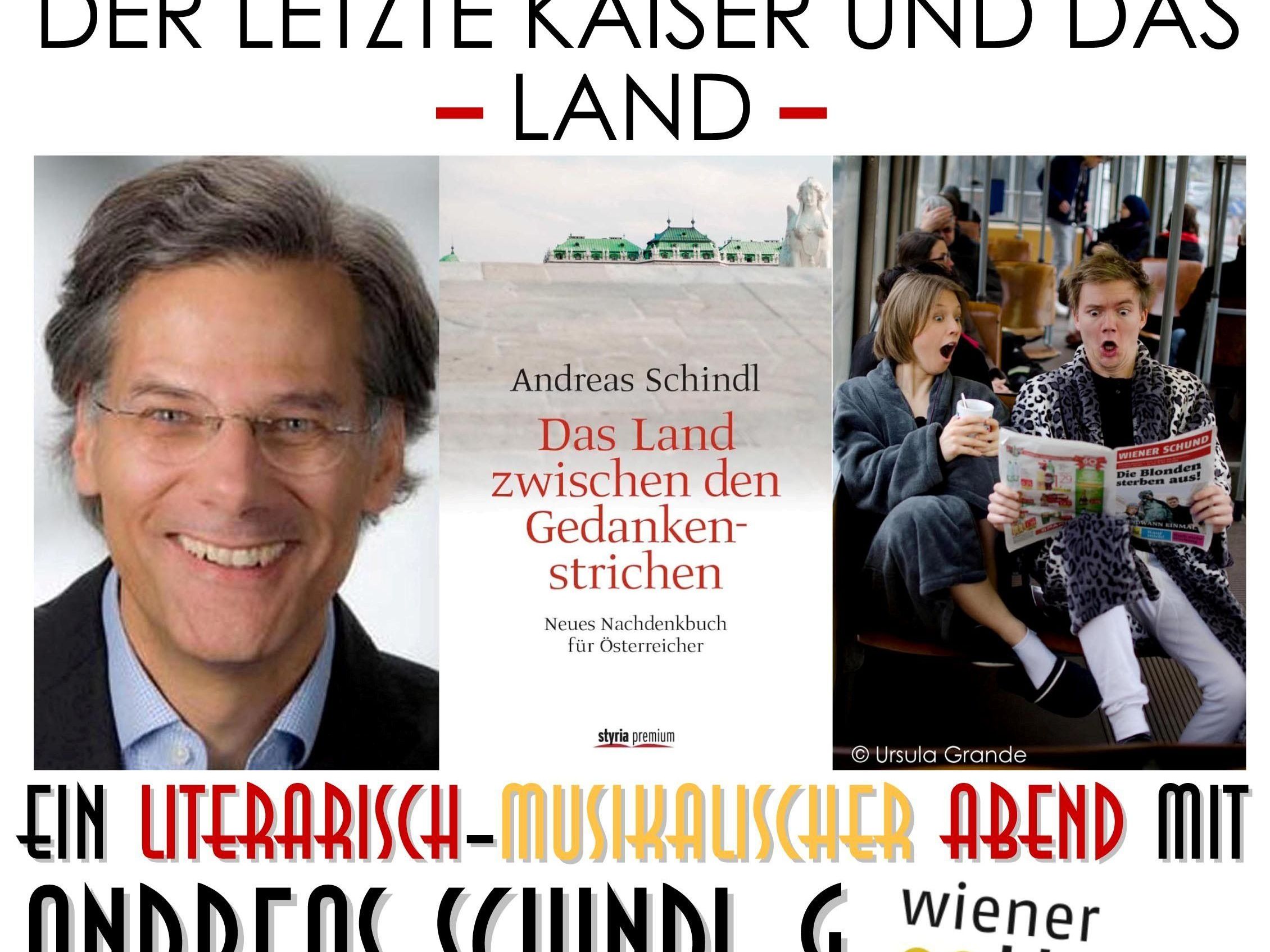 Flyer 13. Juni Andreas Schindl Wiener Blond