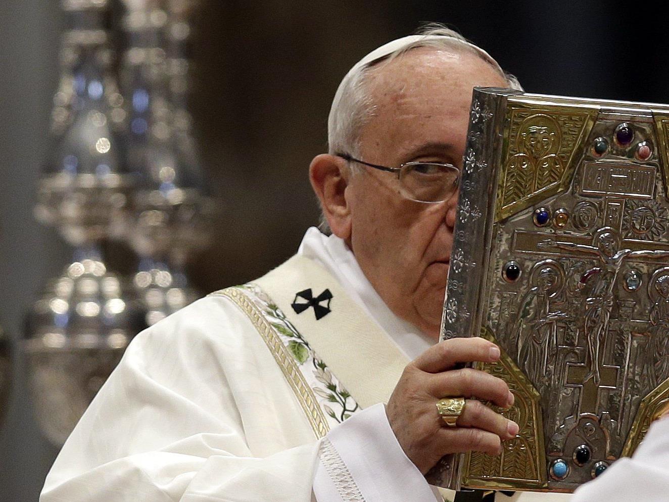Der Papst feierte am Donnerstag mit 3000 Gläubigen die Chrisammesse.