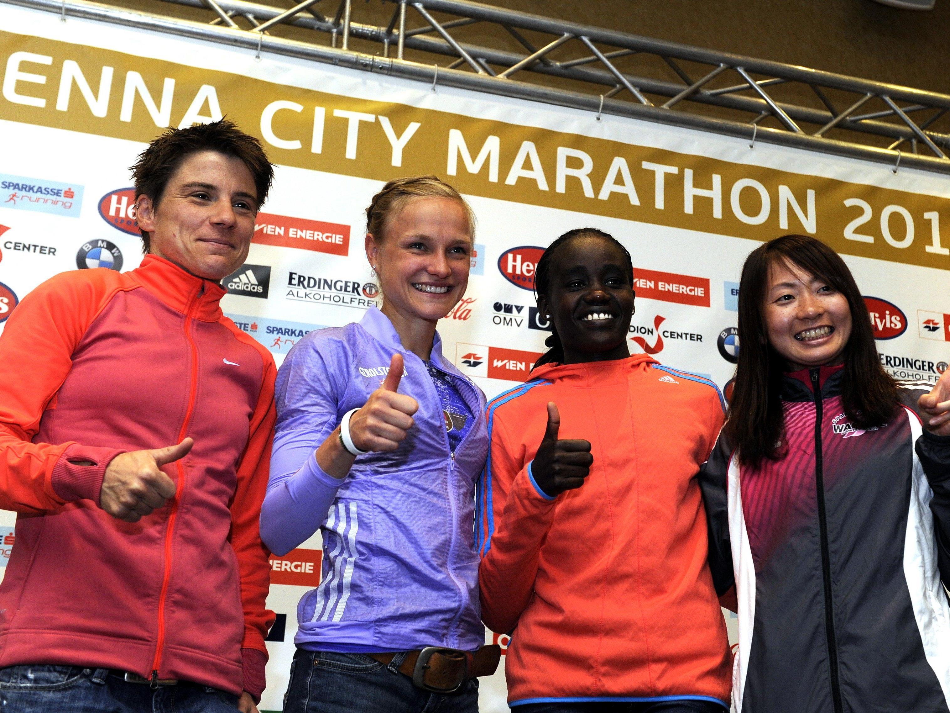 Das sind die Favoritinnen beim Wien-Marathon 2015.