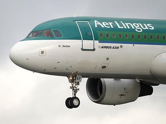 Ein Airbus A320 der Aer Lingus flog nicht bis nach Wien, sondern kehre vorzeitig um