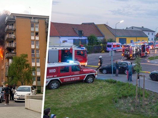 Beim Einsatz in der Kaiserebersdorfer Straße