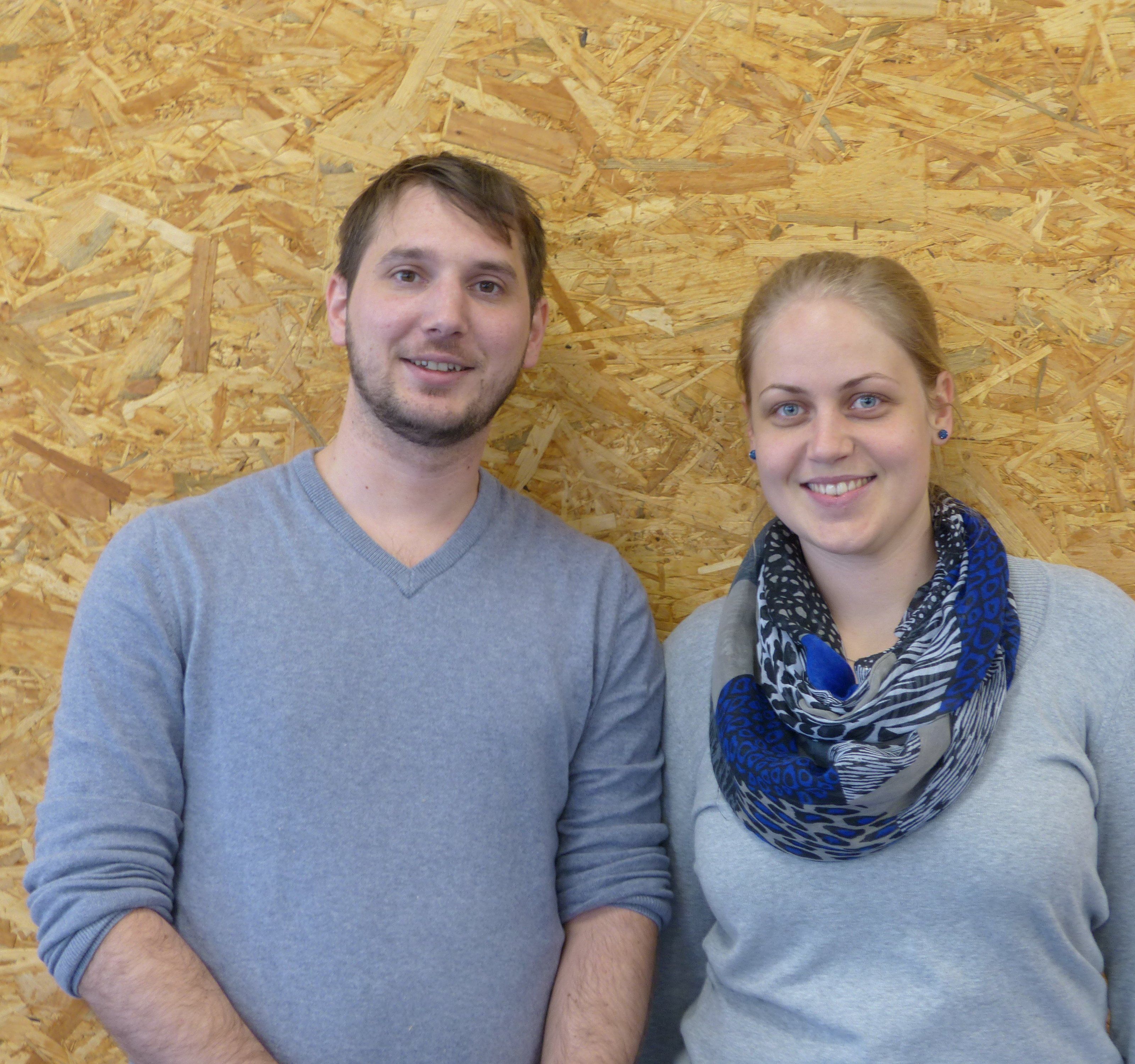 Christian Lapitz und Theresa Hämmerle sind ein eingespieltes Team beim MV Concordia Lustenau Christian Lapitz und Theresa Hämmerle sind ein eingespieltes Team beim MV Concordia Lustenau