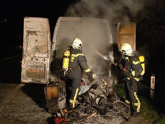 Beim Einsatz auf der A21 Beim Einsatz auf der A21