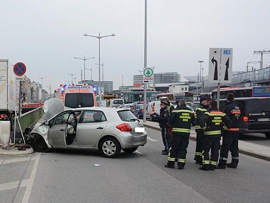 In diesem Wagen verunglückte der Wiener am Gürtel