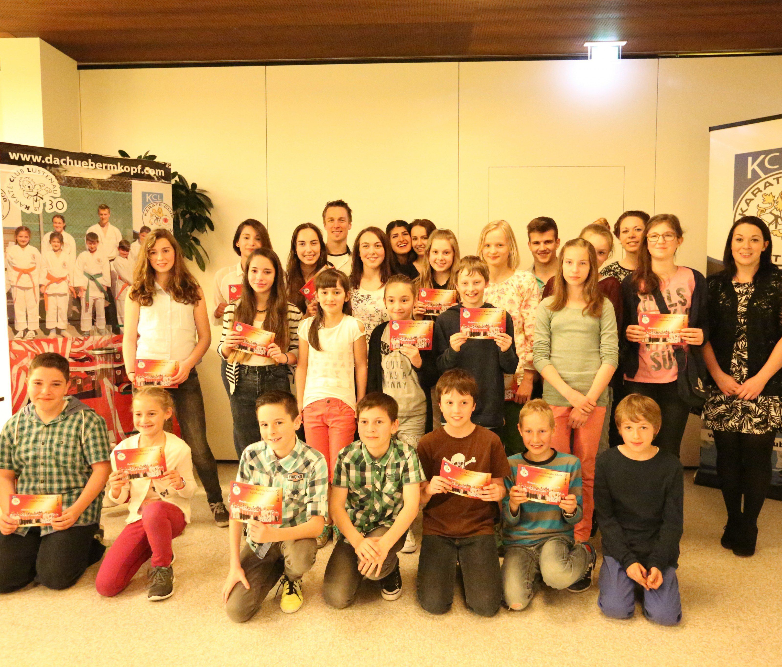 Der Kader des Shotokan Karate Club Lustenau Der Kader des Shotokan Karate Club Lustenau