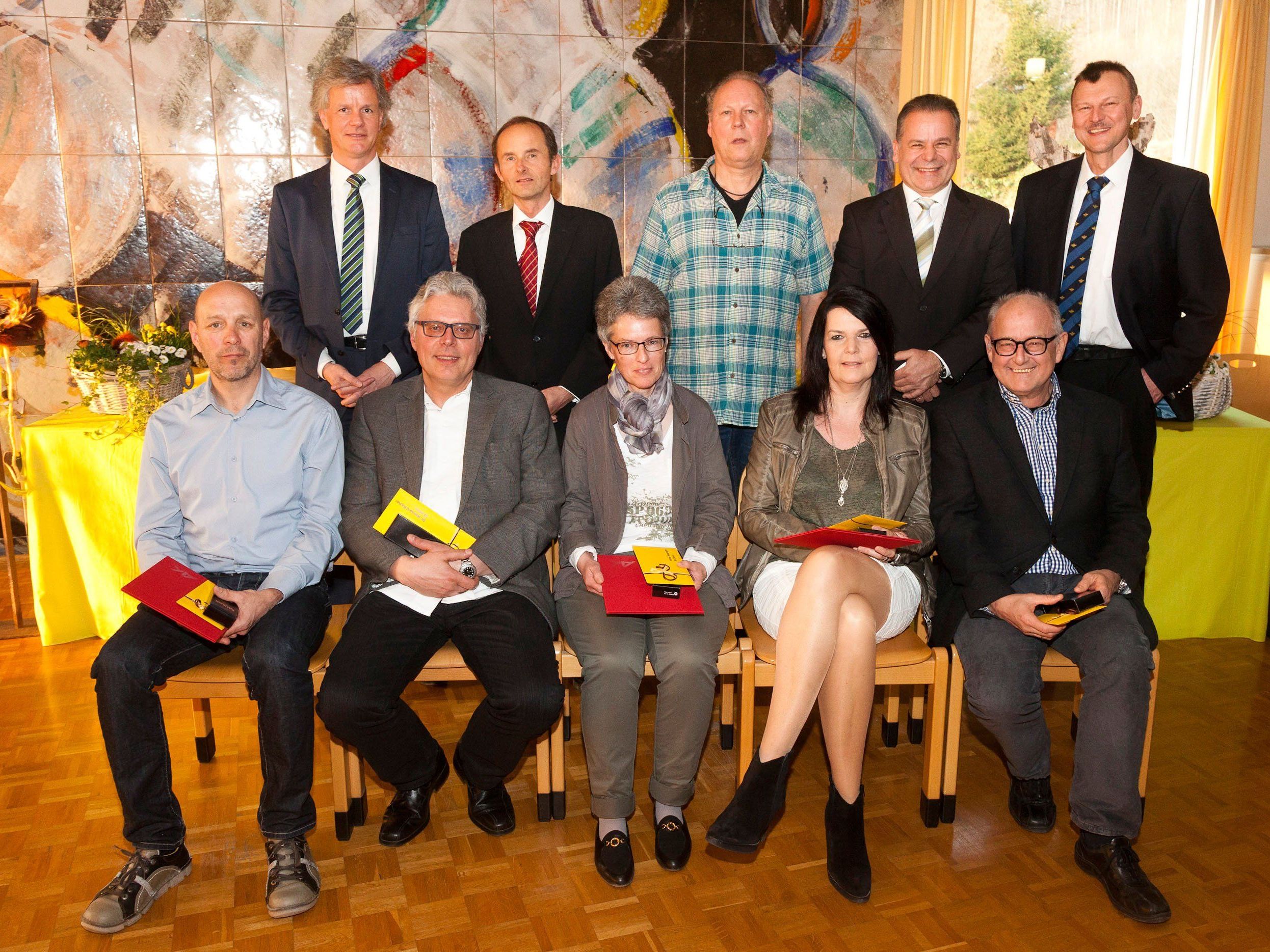 Ehrung 30 Jahre Mitarbeit LKH Rankweil Ehrung 30 Jahre Mitarbeit LKH Rankweil
