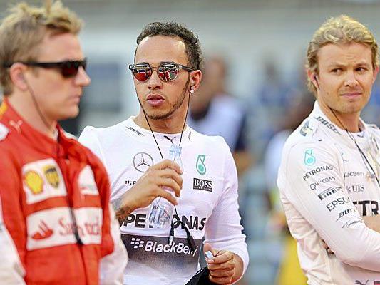 Hamilton siegt und dominiert, Rosberg ärgert sich mit den Ferraris herum.