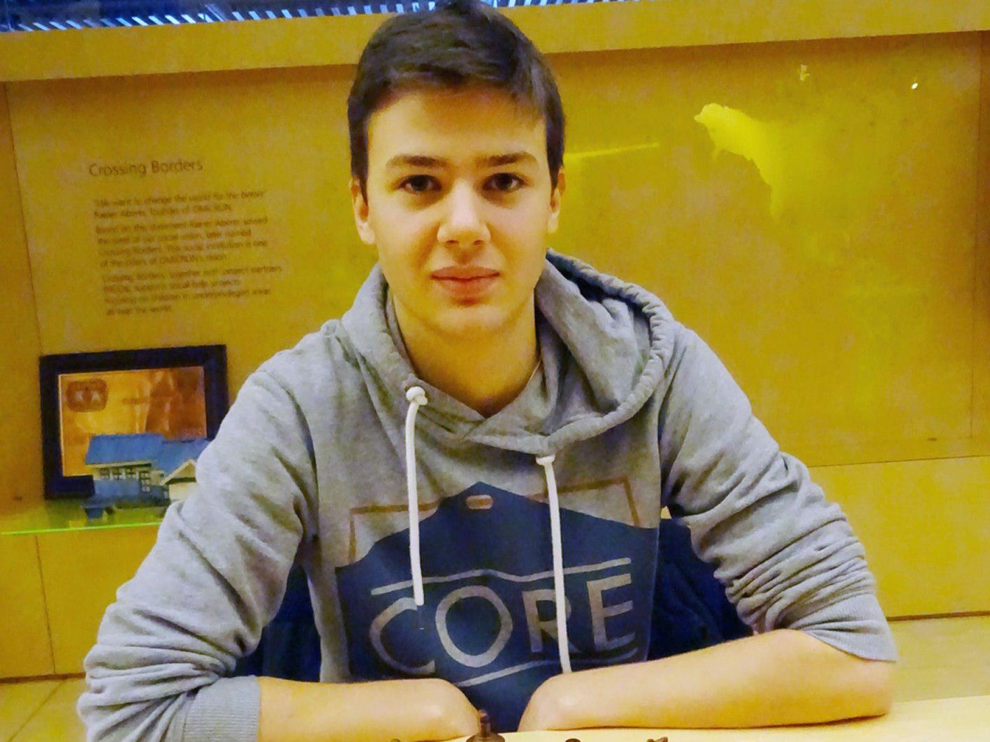 Luca Kessler vom Schachklub Hohenems holte den Titel bei den U18-Staatsmeisterschaften.