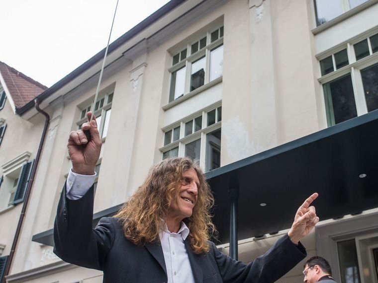 Bernhard Amann hat in Hohenems als Vize-Bürgermeister den Takt-Stock in der Hand. Bernhard Amann hat in Hohenems als Vize-Bürgermeister den Takt-Stock in der Hand.