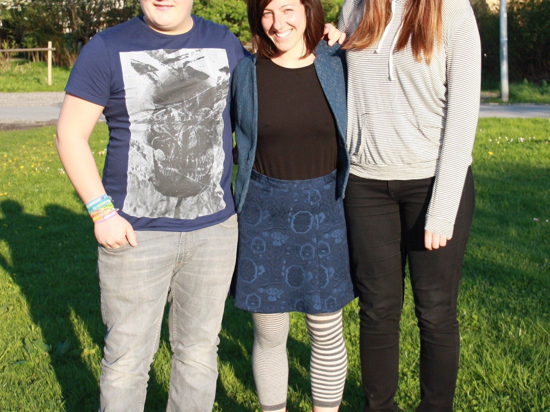 Jugendlicher Charme auf der Bühne: Michael Krammel, Pia Winter und Anna-Lena Stuchly (v.l.) Jugendlicher Charme auf der Bühne: Michael Krammel, Pia Winter und Anna-Lena Stuchly (v.l.)