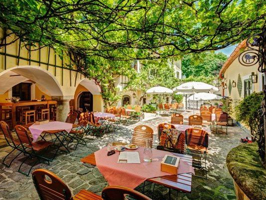 In diesem Ambiente findet der Sonntags-Brunch bei Gerstners Landhaus statt. In diesem Ambiente findet der Sonntags-Brunch bei Gerstners Landhaus statt.