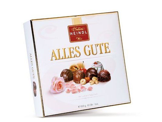 Pralinen sind ein beliebtes Muttertagsgeschenk.