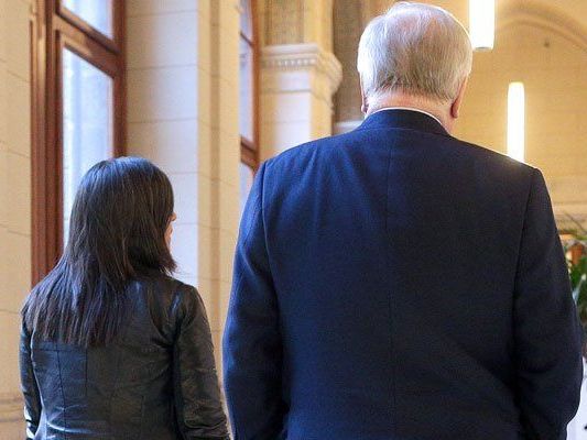 Maria Vassilakou und Michael Häupl arbeiten weiter zusammen. Maria Vassilakou und Michael Häupl arbeiten weiter zusammen.