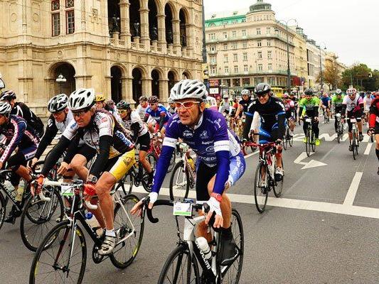 Am 3. Mai 2015 findet der italienische Radmarathon in Wien statt.