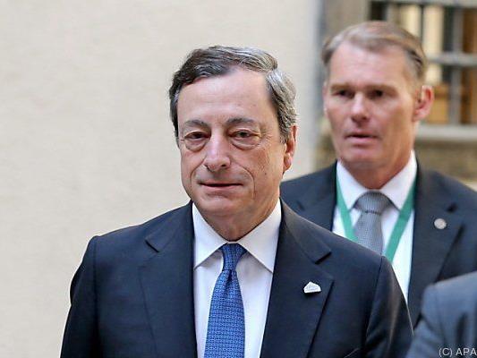 Draghis Pressekonferenz wird mit Spannung erwartet