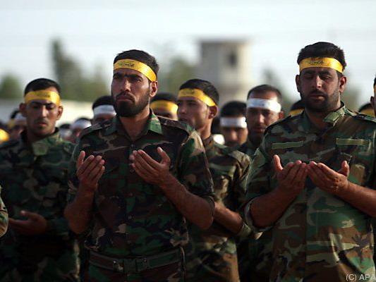 Irakische Armee bereitet sich zum Angriff vor