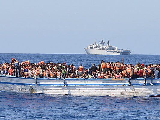 Kein Ende des Flüchtlingsstroms über das Mittelmeer