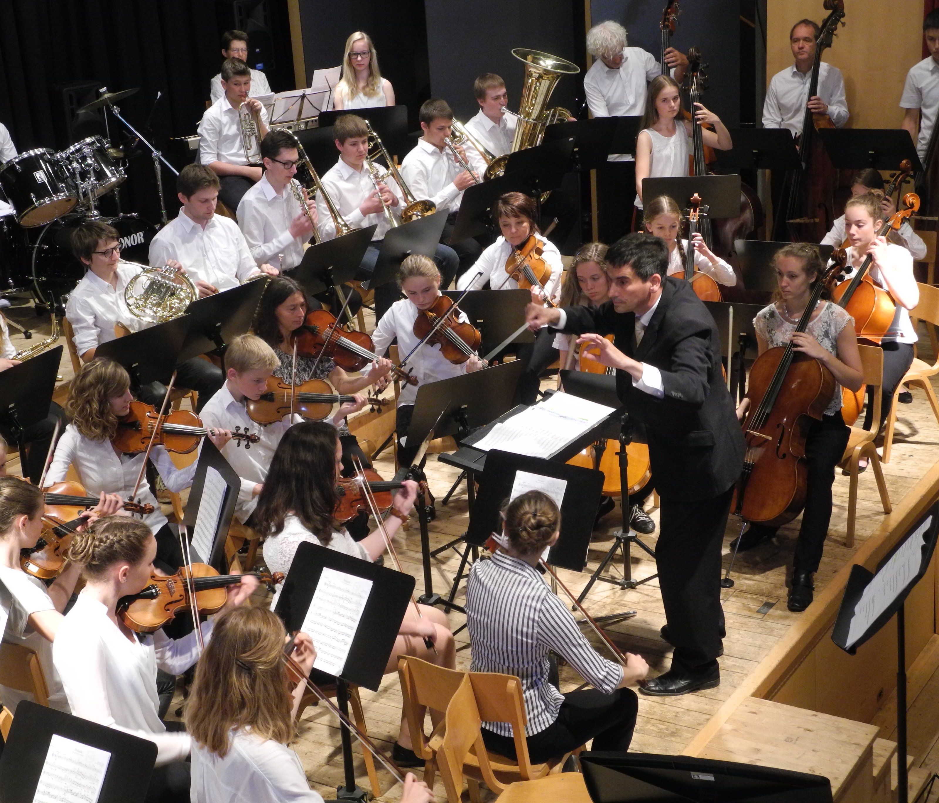Die Orchestermatinee der Musikschule Bregenzerwald begeisterte die Besucher. Die Orchestermatinee der Musikschule Bregenzerwald begeisterte die Besucher.