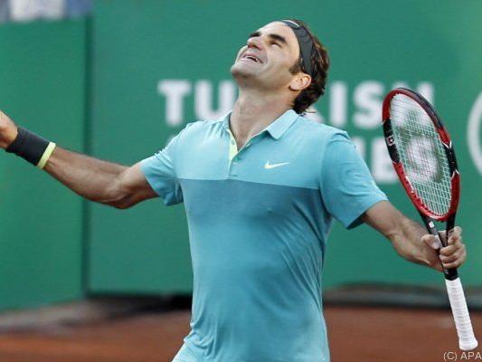 Federer feierte seinen 85. Titel
