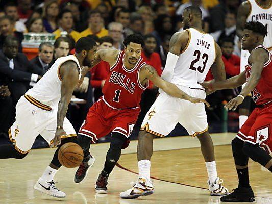 Playoff-Kampf zwischen den Cavaliers und den Bulls
