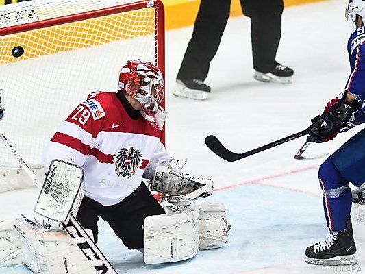 Goalie Starkbaum wurde am Ende doch bezwungen Goalie Starkbaum wurde am Ende doch bezwungen