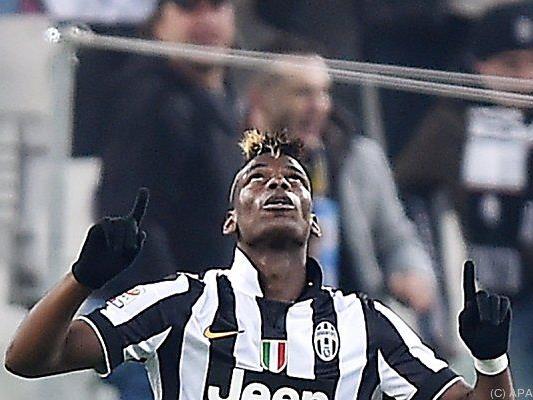 Pogba traf für Meister Juventus