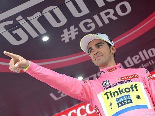 Contador hat den zweiten Giro-Gesamtsieg im Visier
