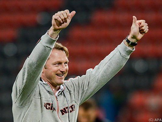 Ralph Hasenhüttl schaffte als Trainer den Aufstieg