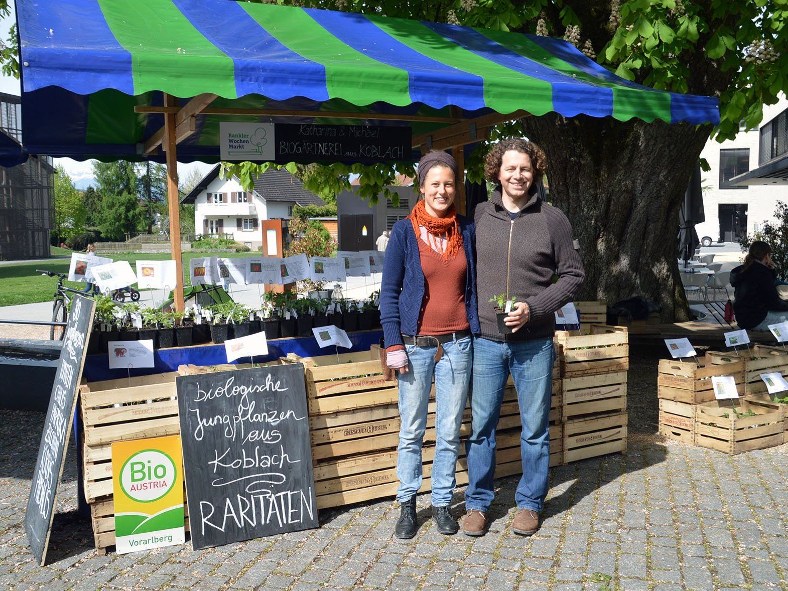 Die neuen Marktfahrer freuen sich auf zahlreiche Besucher Die neuen Marktfahrer freuen sich auf zahlreiche Besucher
