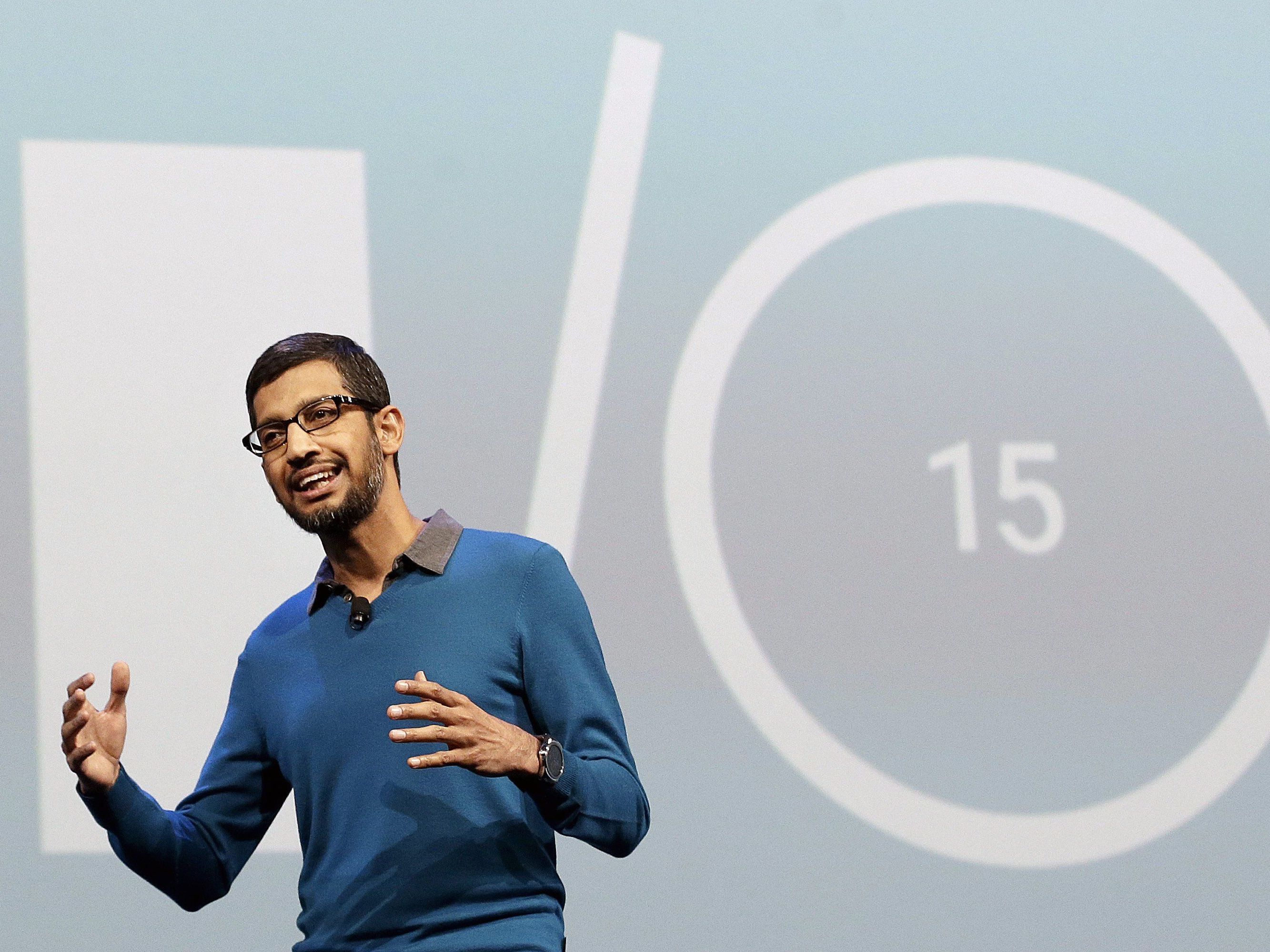 Google liefert sich Kopf-an-Kopf-Rennen mit Apple um Zukunftsmärkte. Google liefert sich Kopf-an-Kopf-Rennen mit Apple um Zukunftsmärkte.