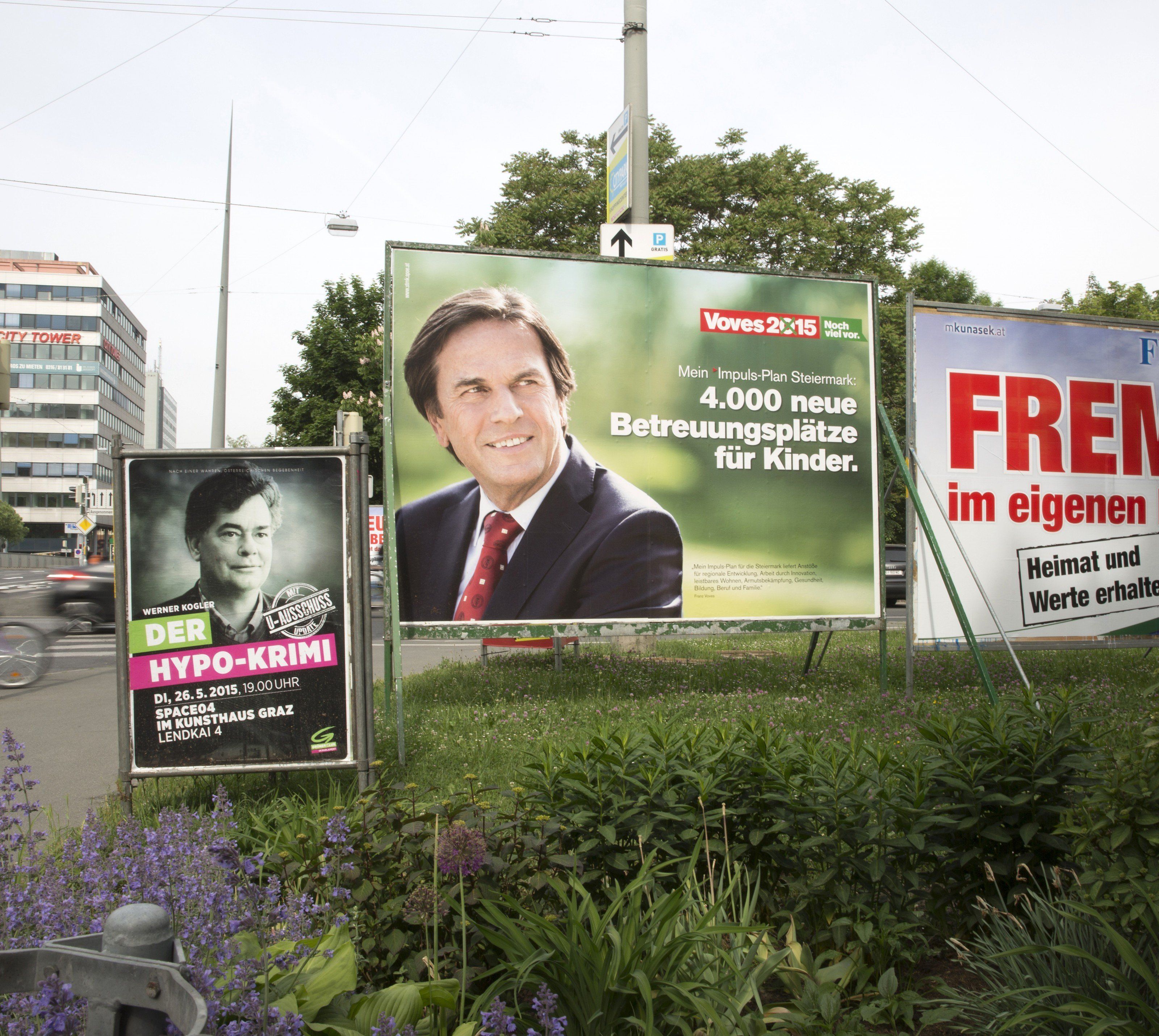 VIENNA.at berichtet heute LIVE von der Steiermark-Wahl 2015.