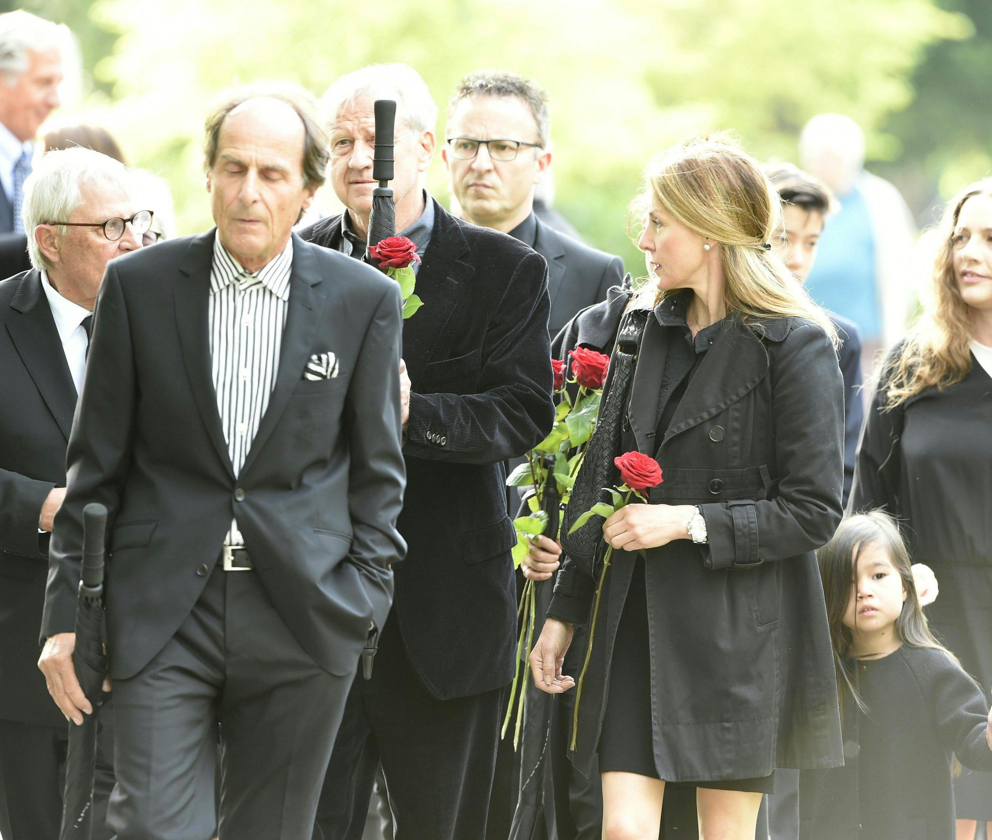 Udo Jürgens Urne wurde am Samstag am Wiener Zentralfriedhof beigesetzt.