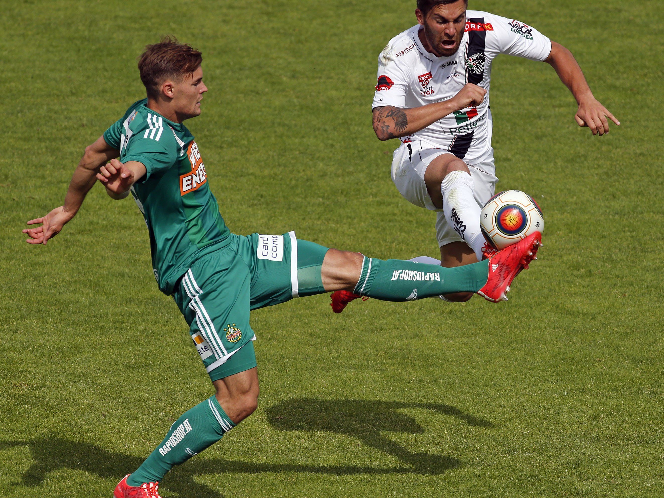 Rapid beste Frühjahrsmannschaft - Hattrick von Beric innerhalb von 22 Minuten Rapid beste Frühjahrsmannschaft - Hattrick von Beric innerhalb von 22 Minuten