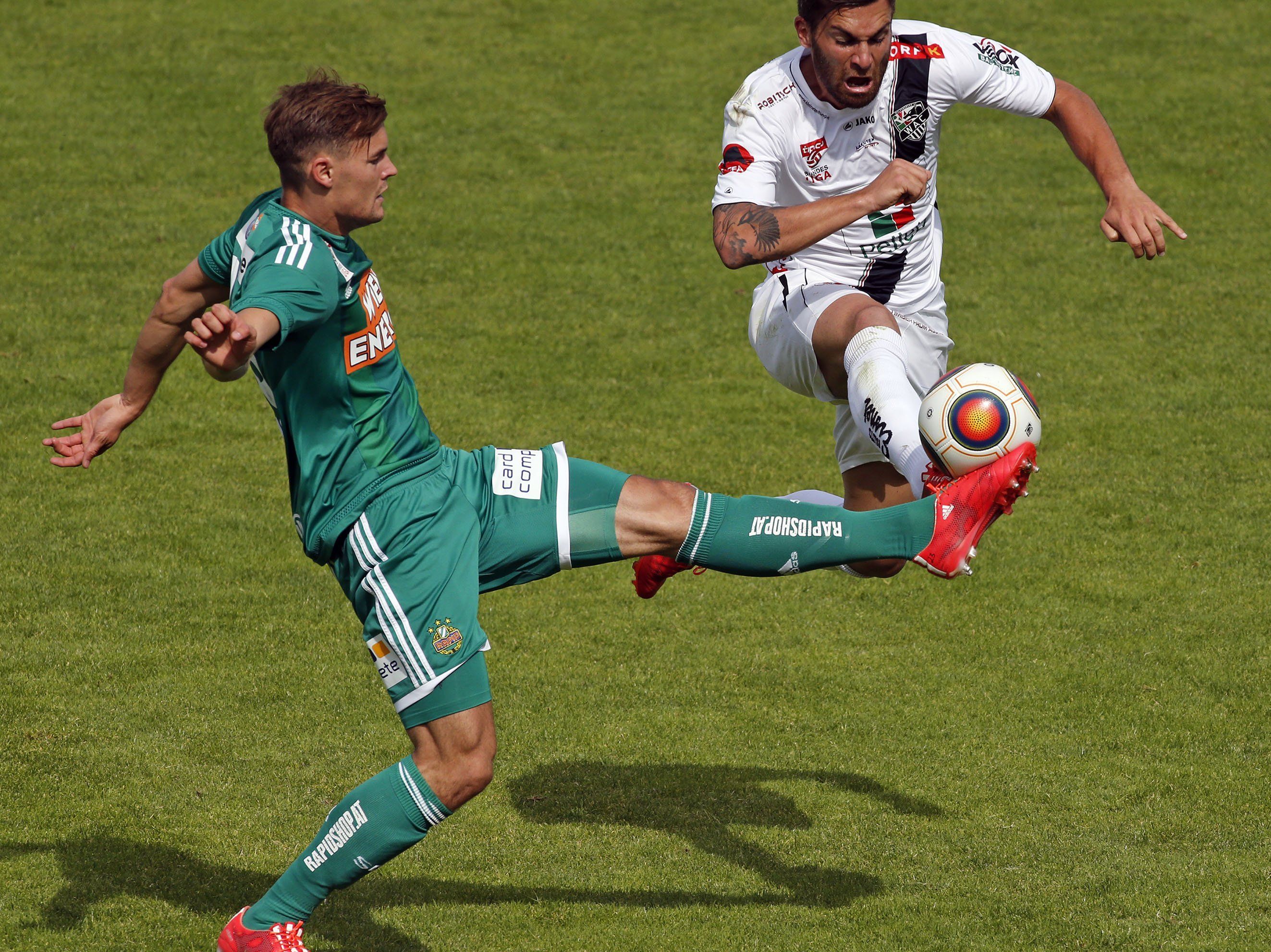 Rapid beste Frühjahrsmannschaft - Hattrick von Beric innerhalb von 22 Minuten