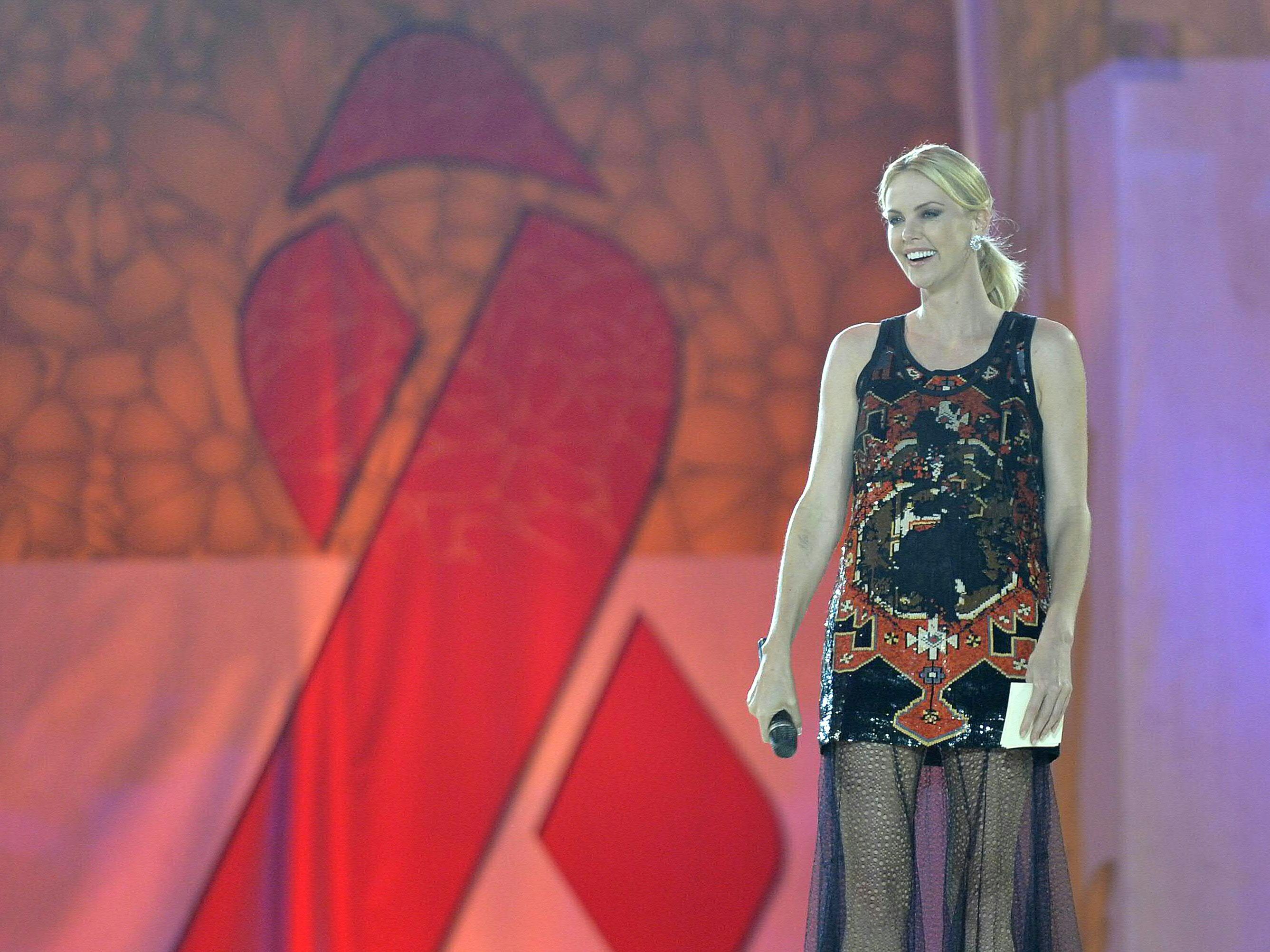Charlize Theron gab ihr Life Ball- Debüt Charlize Theron gab ihr Life Ball- Debüt