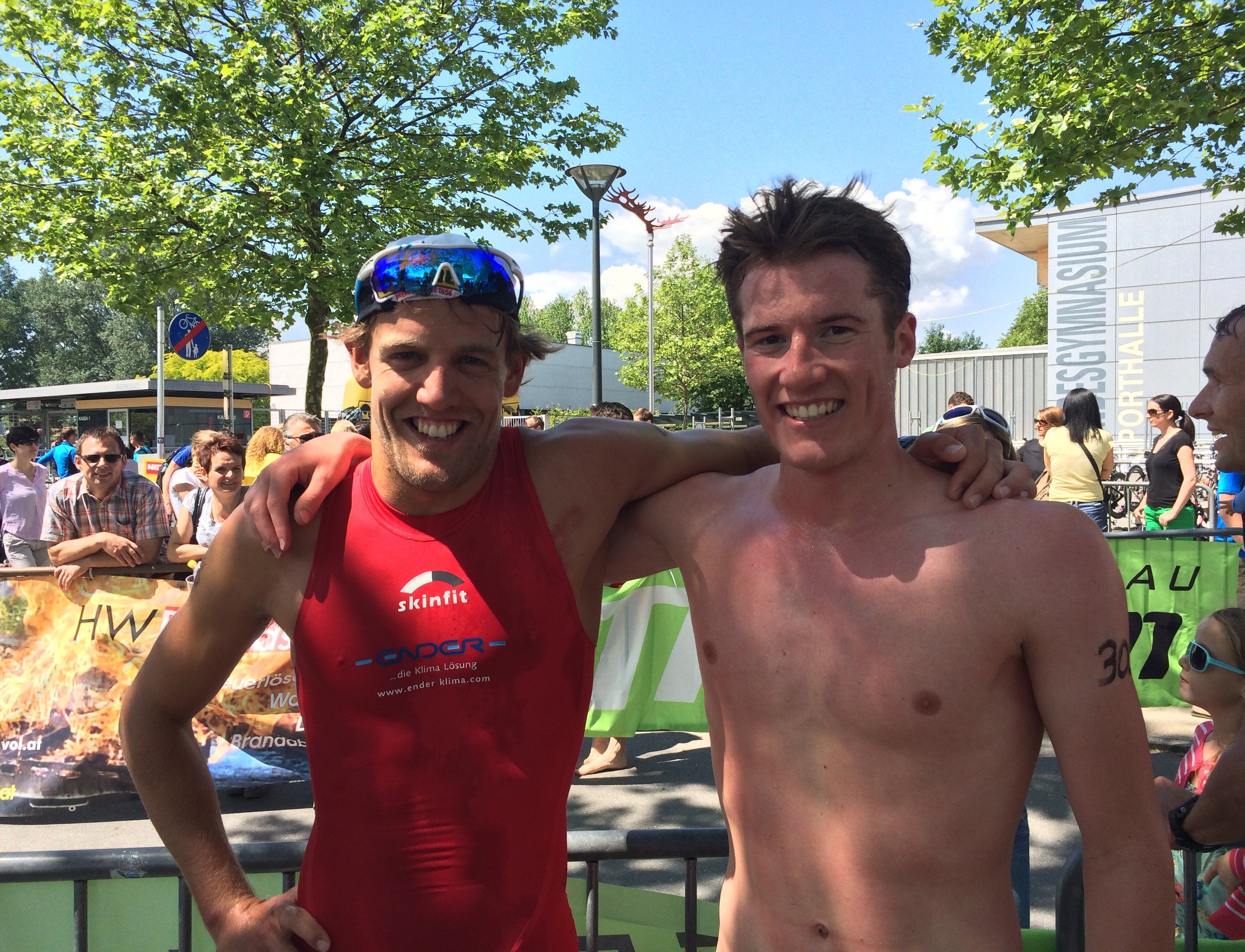 Dominik Berger und Martin Bader werden um den Sieg kämpfen Dominik Berger und Martin Bader werden um den Sieg kämpfen