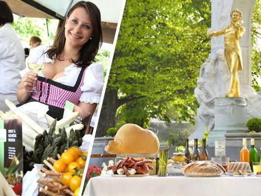 Beim Genuss-Festival im Stadtpark warten auch heuer wieder Köstlichkeiten aus ganz Österreich