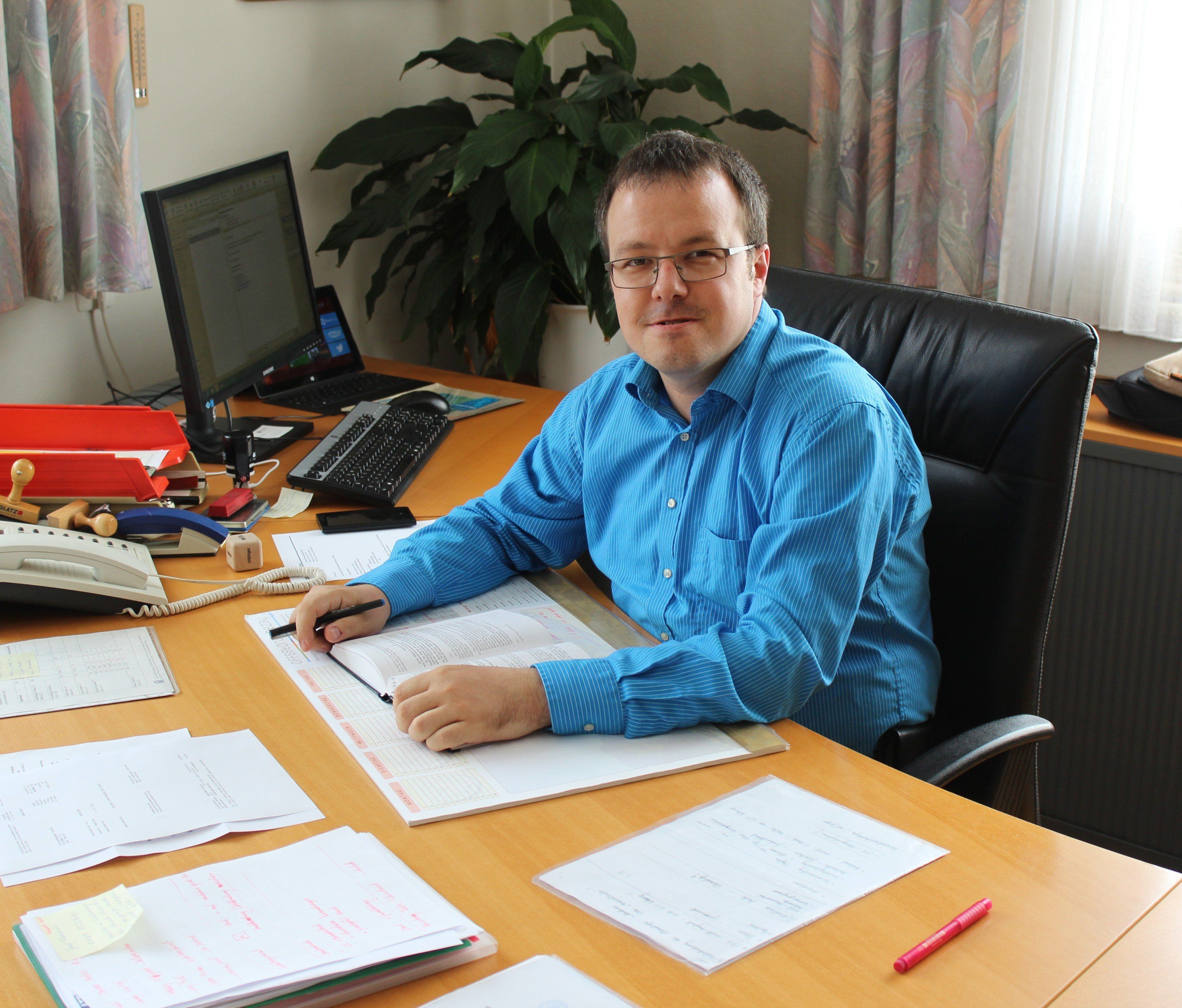 Tobias Bischofberger ist neuer Bürgermeister von Mellau Tobias Bischofberger ist neuer Bürgermeister von Mellau