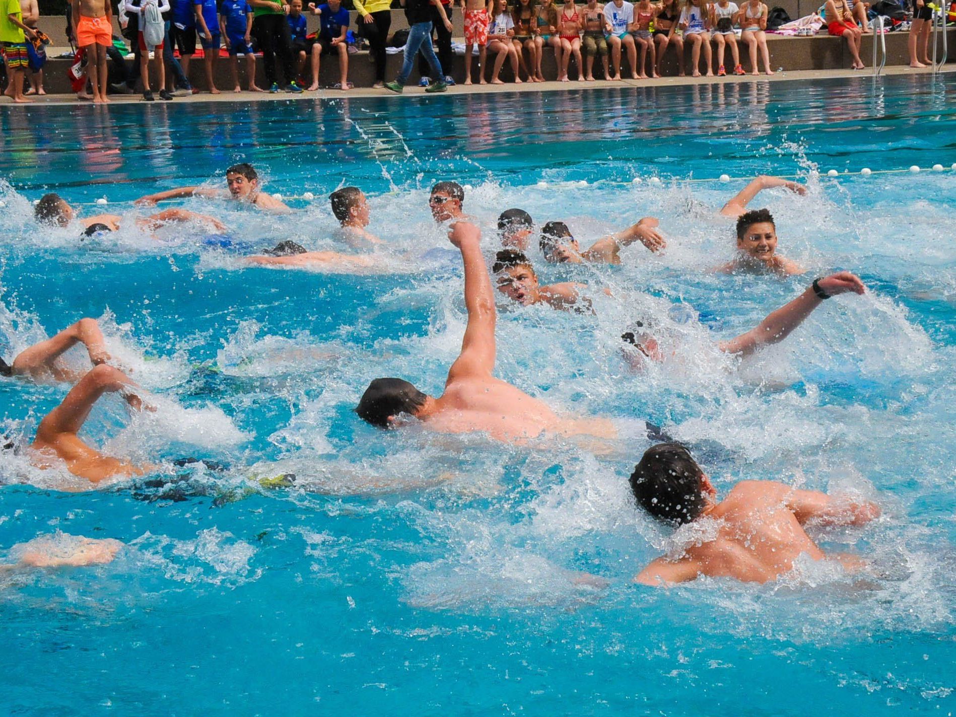 Die 15. Auflage des Skinfit Schul Aquathlon geht in Dornbirn in Szene Die 15. Auflage des Skinfit Schul Aquathlon geht in Dornbirn in Szene