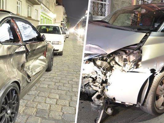 Wien – Favoriten: Drei verletzte Personen bei Verkehrsunfall