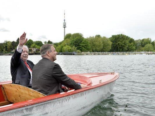 Schiff ahoi! Die Saison auf der Alten Donau ist offiziell eröffnet.