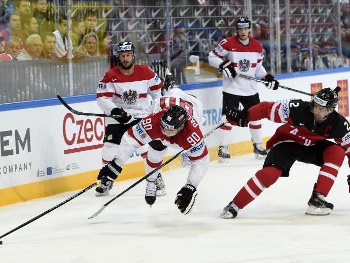 Österreich kam gegen Kanada unter die Räder