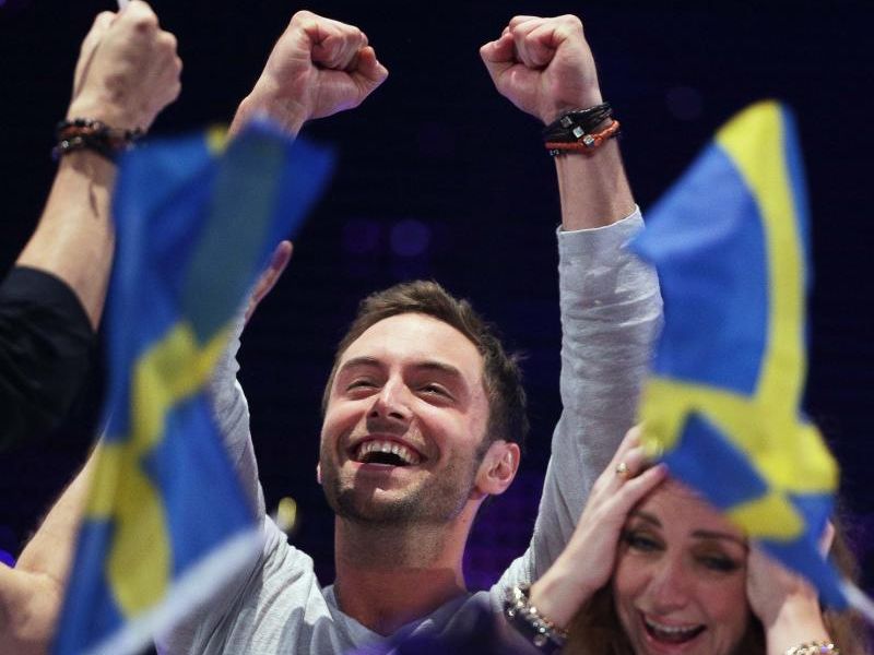 So sieht ein Sieger aus: Måns Zelmerlöw aus Schweden gewinnt den 60. Song Contest. So sieht ein Sieger aus: Måns Zelmerlöw aus Schweden gewinnt den 60. Song Contest.