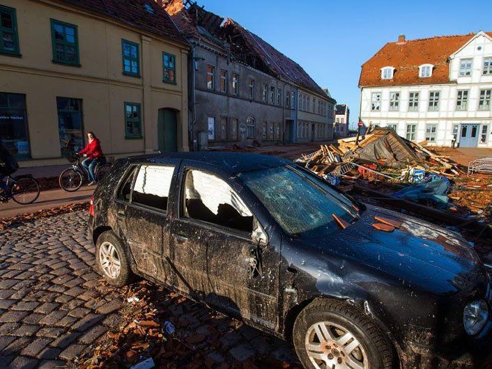 Hoher Millionenschaden nach Tornado in Bützow.