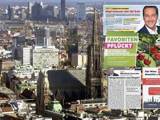Am 11. Oktober wählt Wien. Die heiße Wahlkampfphase steht also noch bevor. Am 11. Oktober wählt Wien. Die heiße Wahlkampfphase steht also noch bevor.