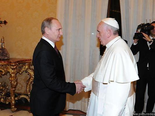 Putin hatte Franziskus bereits 2013 getroffen