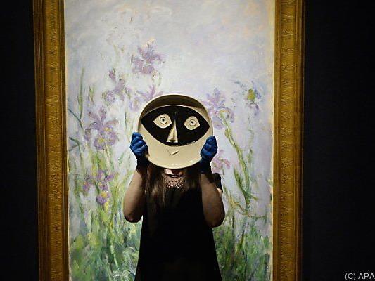 Monets "Iris Mauves" kam für rund 15 Millionen Euro unter den Hammer