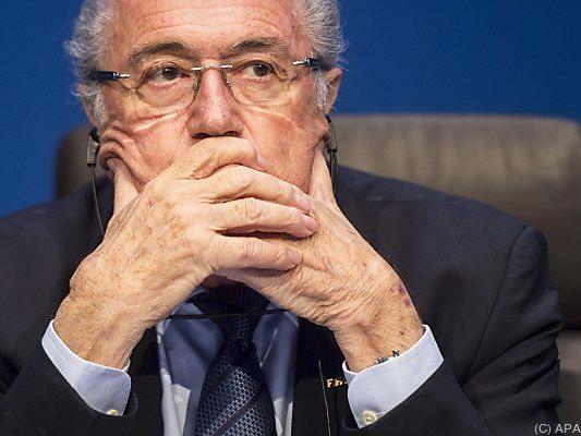 Blatter wurde der Gegenwind zu scharf