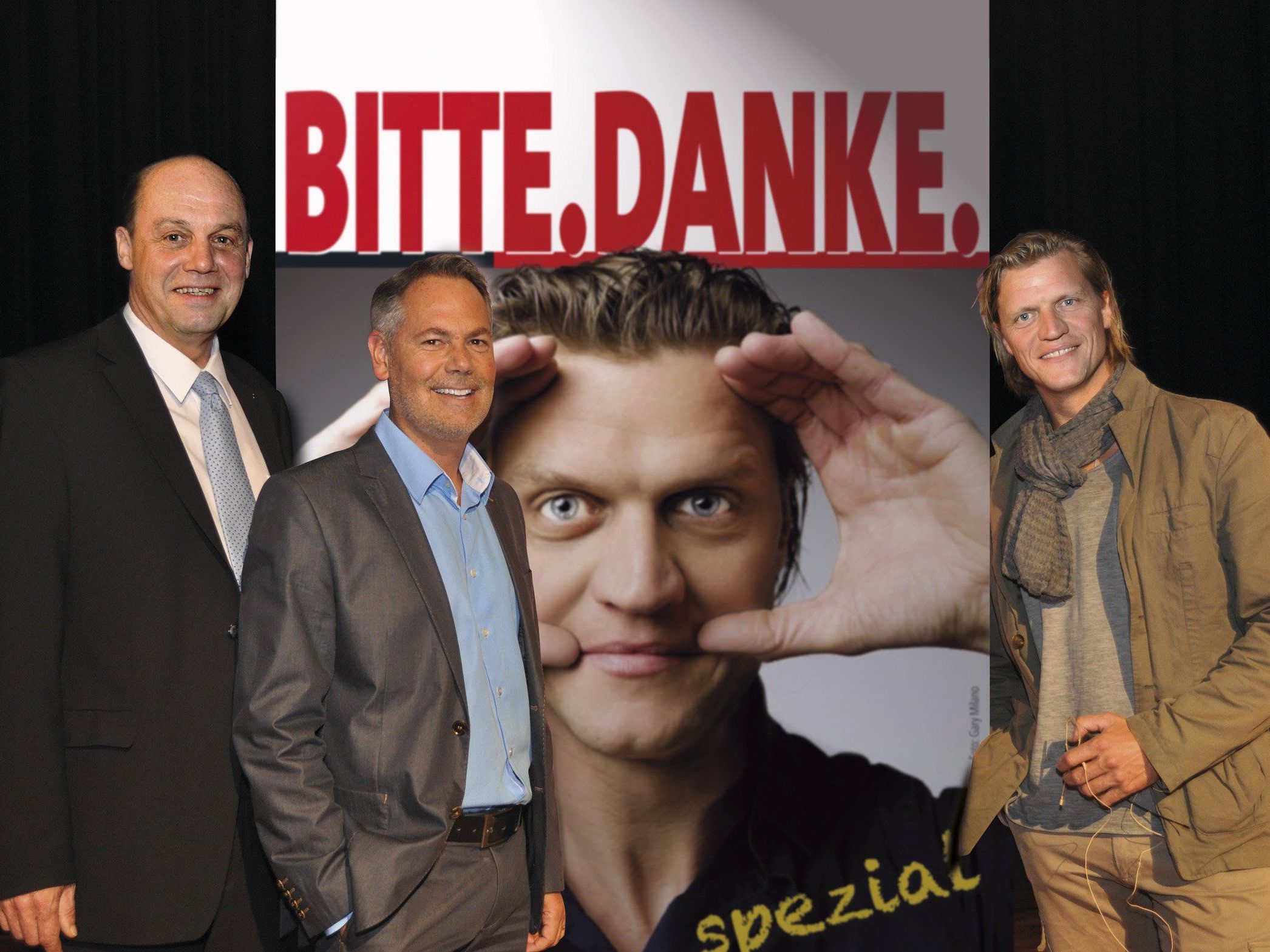 v.l.n.r.: Mag. Gerhard Lutz, Vorstand der Sparkasse Bregenz, Ingo Hämmerle, Landesdirektor der s Versicherung, und Kabarettist Gery Seidl v.l.n.r.: Mag. Gerhard Lutz, Vorstand der Sparkasse Bregenz, Ingo Hämmerle, Landesdirektor der s Versicherung, und Kabarettist Gery Seidl