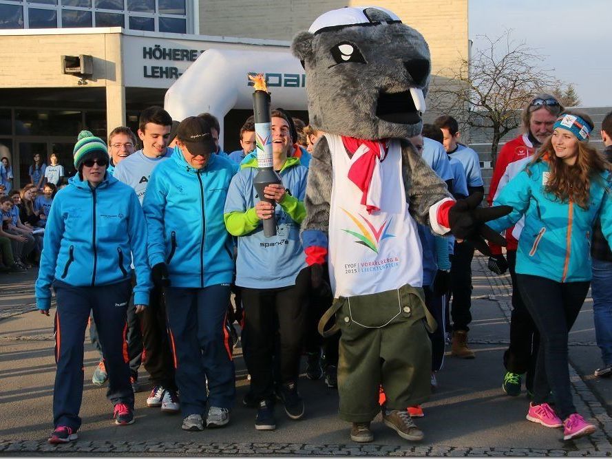 Fackellauf quer durchs Ländle und als Flamme der Hoffnung Fackellauf quer durchs Ländle und als Flamme der Hoffnung